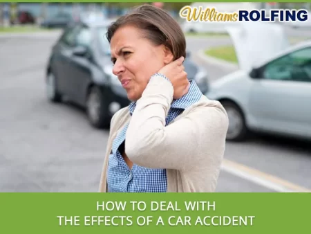 some of the things that could help you to deal with the effects of a car accident