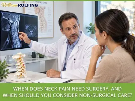 When Does Neck Pain Need Surgery, and When Should You Consider Non-Surgical Care?