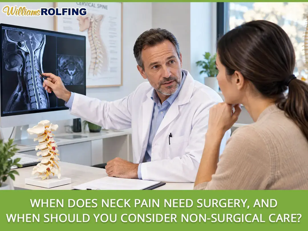 When Does Neck Pain Need Surgery, and When Should You Consider Non-Surgical Care?